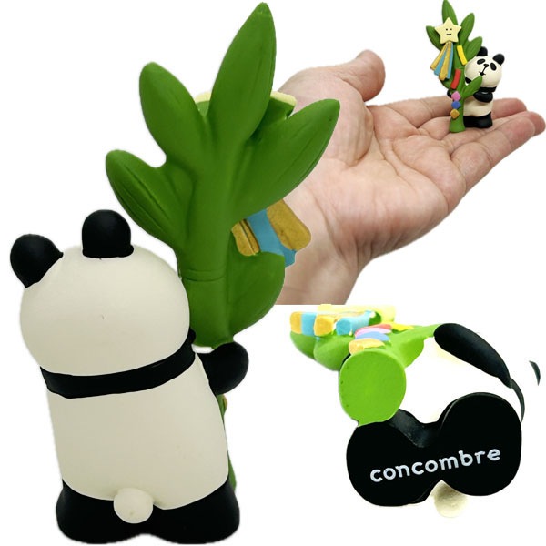 笹飾りパンダ(38846E)｜ 笹,七夕,笹飾り,デコレ,置き物,DECOLE