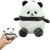 老維新のパンダまん ミニキーホルダーノート【ネコポス便可】 ｜文具