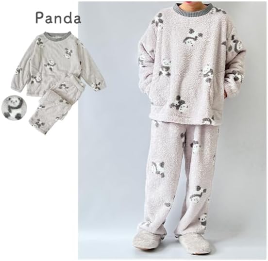 フラッフィーパジャマ【WE-252】上下セット（M～L）｜上下セット,寝