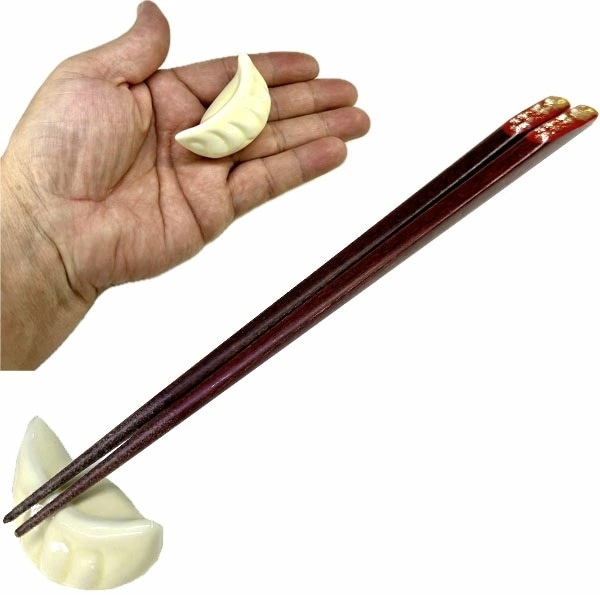 箸置き水餃子 【ネコポス便可】|はしおき,陶磁器,陶器,ギョウザ,おもしろ,食器 雑貨,贈り物,中国,中華街,お土産,ギフト,プレゼント,キッチン,用品