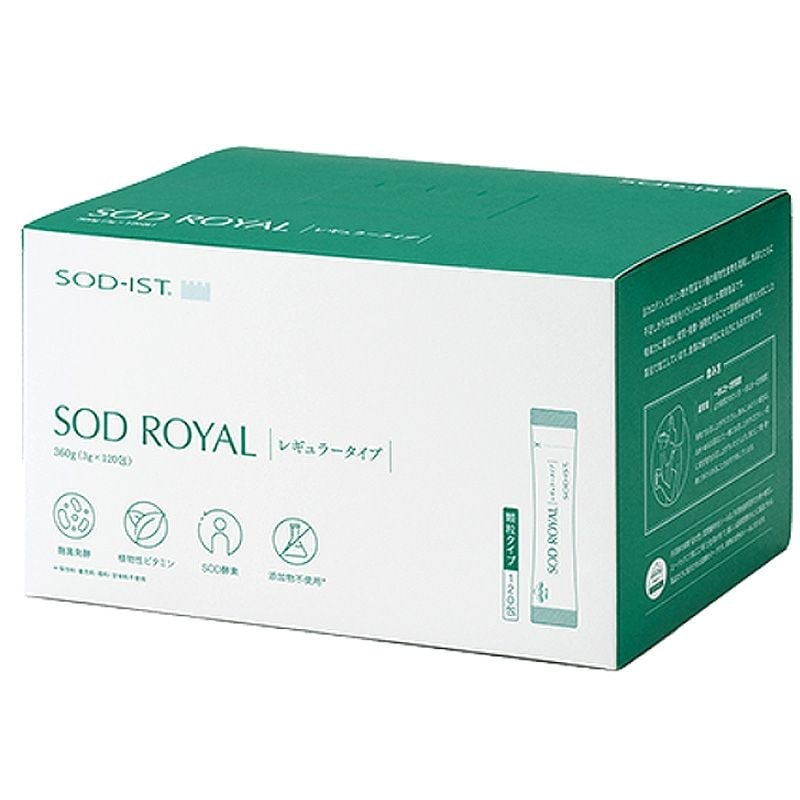 SOD-IST SODロイヤル レギュラー120包 4箱 | 丹羽SOD、SOD食品 SOD-IST SODロイヤル レギュラー120包 4箱 | 丹羽SOD、SOD食品
