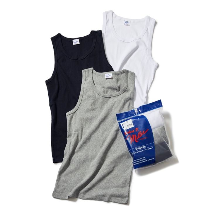 3P Panel-rib Tanktop｜ロバート・ピー・ミラー公式通販