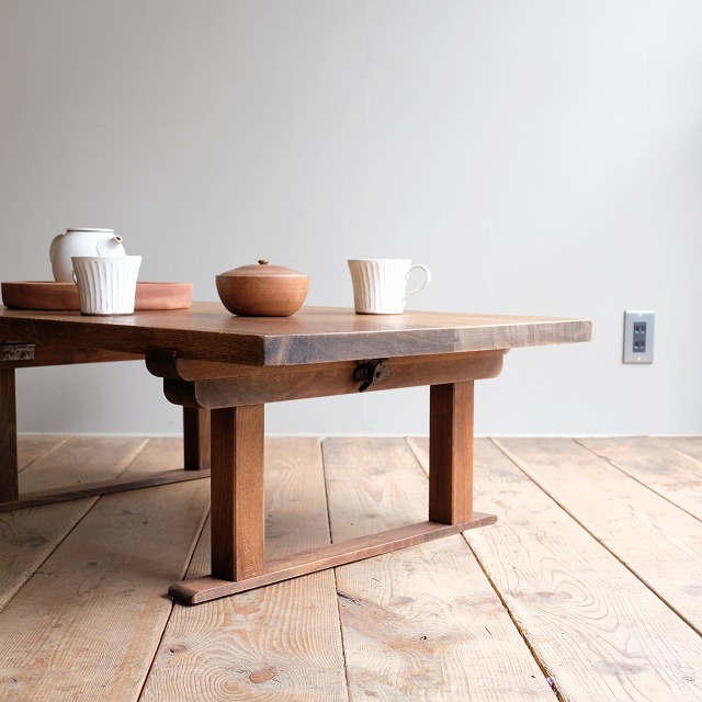 折り畳みローテーブル 座卓 | 古家具,机・テーブル | R-select