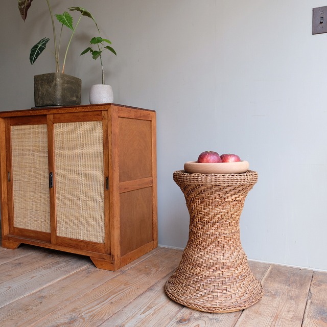 スツール　アケビ　あけび　椅子　インテリア アケビのつる細工 | fismic