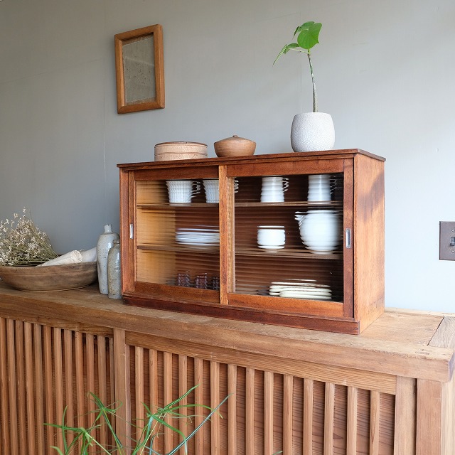 卓上キャビネット モールガラス | 古家具,棚類 | R-select