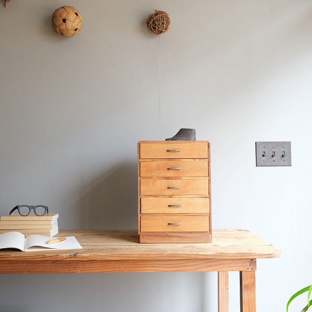 小引き出し 5杯｜古家具,引き出し類｜古家具・アンティーク家具 R-select