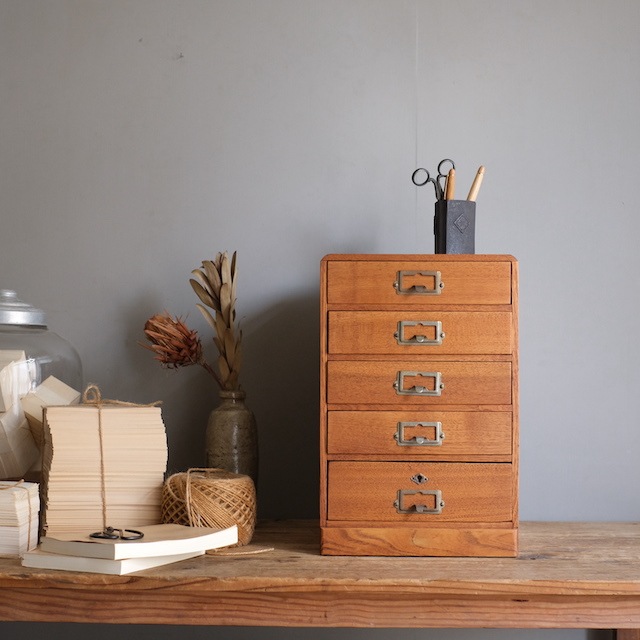 小引き出し 5杯 | 古家具,引き出し類 | R-select