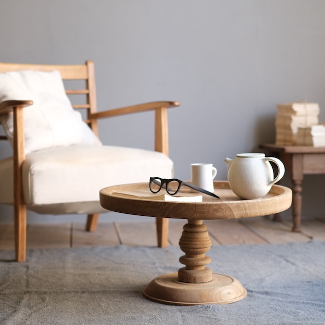 ヴィンテージ　アルミ脚　回転テーブル ヴィンテージ アルミ脚 回転テーブル