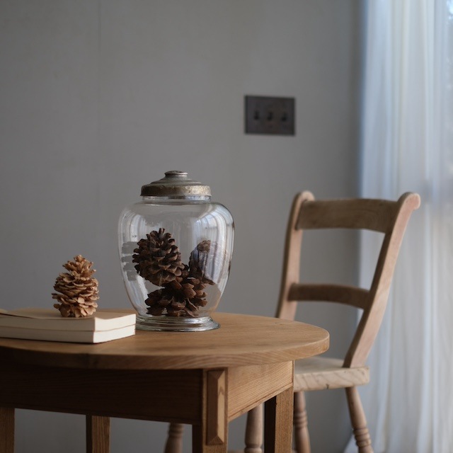 アンティーク 大きな吹きガラスの保存瓶 アンティークガラス保存瓶.b | すべての商品 | R-select アンティーク