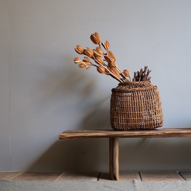 あけび籠 吊り下げ｜すべての商品｜古家具・アンティーク家具 R-select