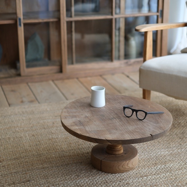 ラウンド ローテーブル ラウンド ローテーブル『R-select リデザインプロダクト』 | 古家具,机