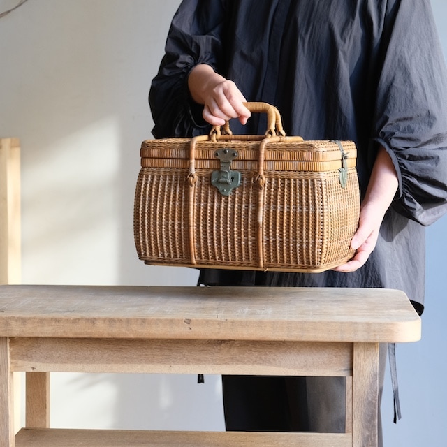 籐の煎茶籠 | 古雑貨,籠 バスケット | R-select