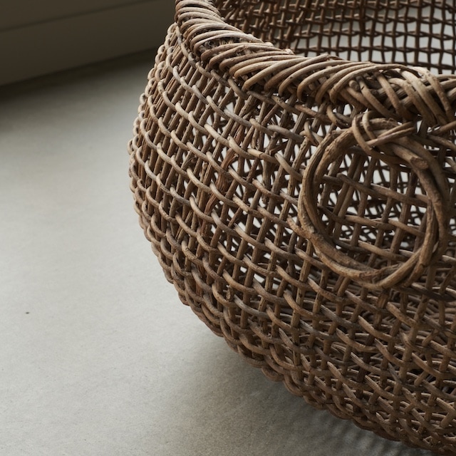 あけびかご丸平籠　こだし編み こだし編みあけびかご – 器・生活道具ー日和