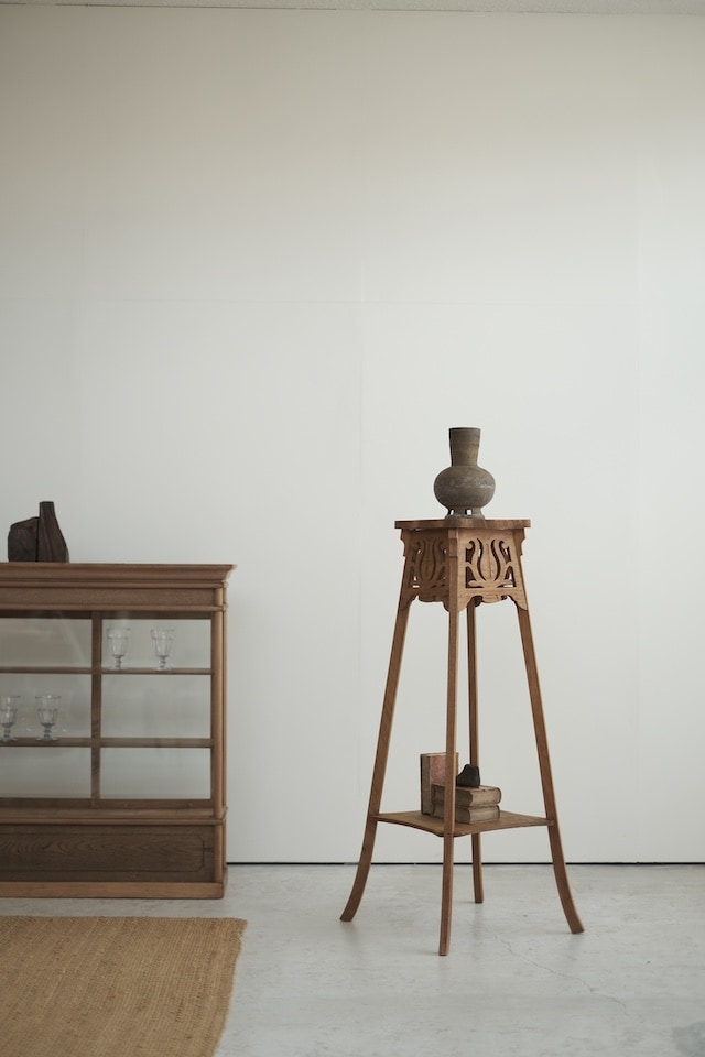 展示台｜花台 透かし彫り｜すべての商品｜古家具・アンティーク家具 R