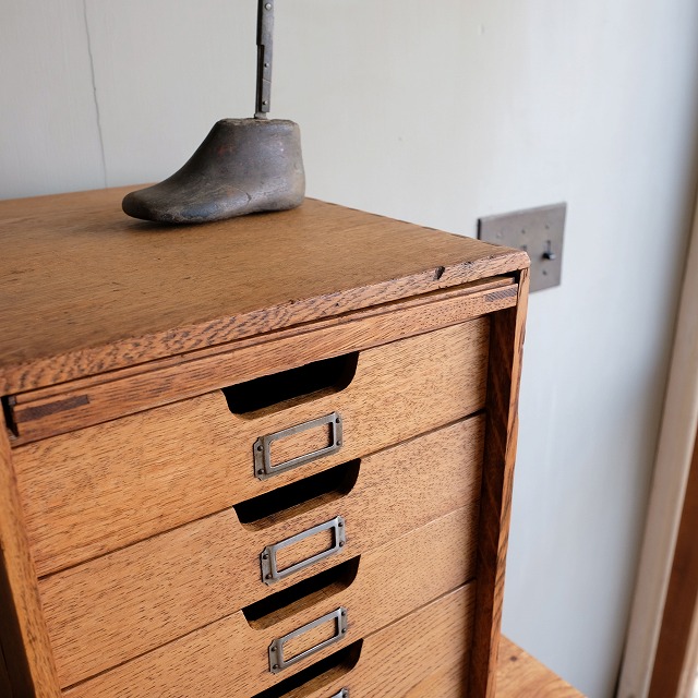 フラップ扉 引き出し｜古家具,引き出し類｜古家具・アンティーク家具 R