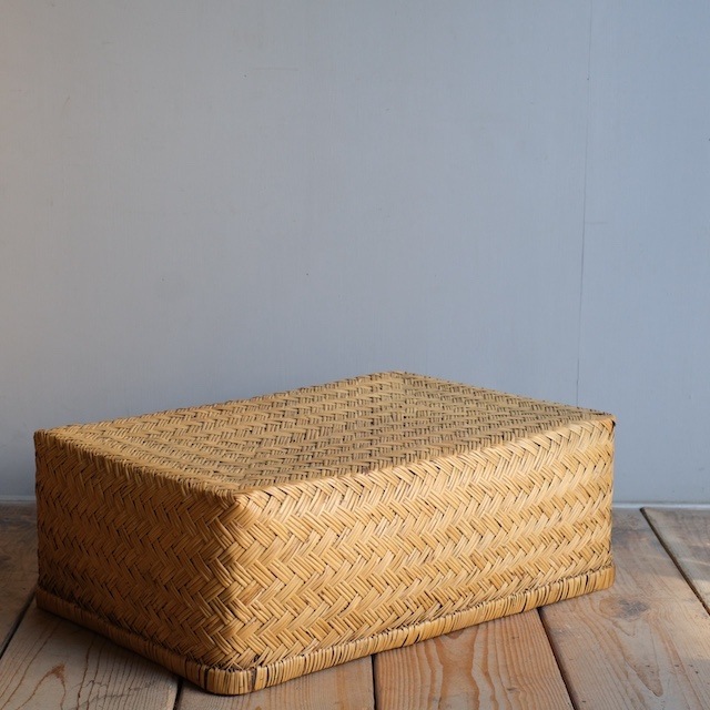 竹行李 （幅56cm）｜古雑貨,籠 バスケット｜古家具・アンティーク