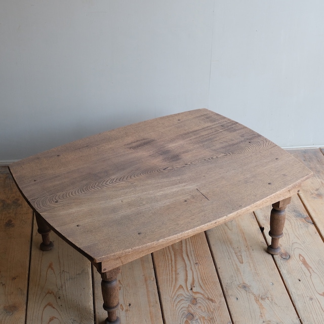 ろくろ脚　折りたたみテーブル（古家具・ビンテージ） 折り畳みテーブル ろくろ | 古家具,机・テーブル | R-select