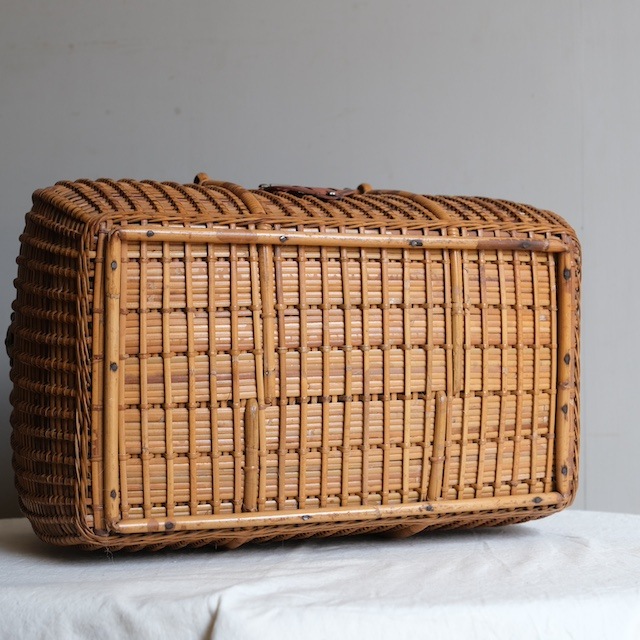 籐の大正バスケット 煎茶籠 | 古雑貨,籠 バスケット | R-select