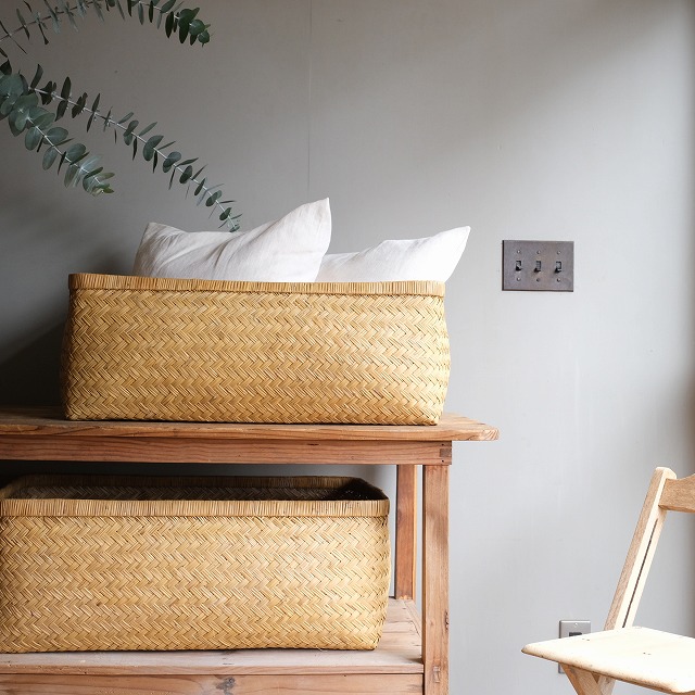 竹行李 （幅68cm） | 古雑貨,籠 バスケット | R-select