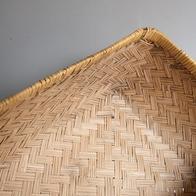 竹行李 （幅60cm）｜古雑貨,籠 バスケット｜古家具・アンティーク