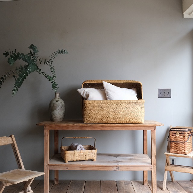 竹行李 （幅65cm） | 古雑貨,籠 バスケット | R-select