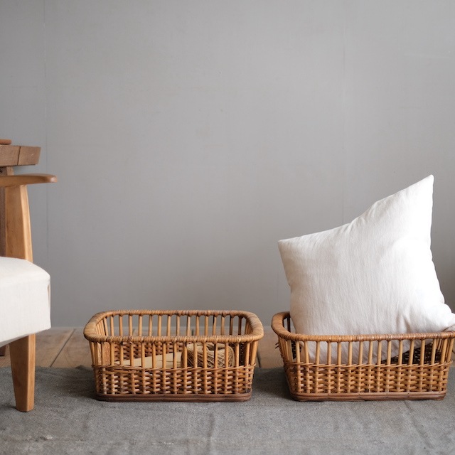 籐かごセット　22個 籐かごセット22個