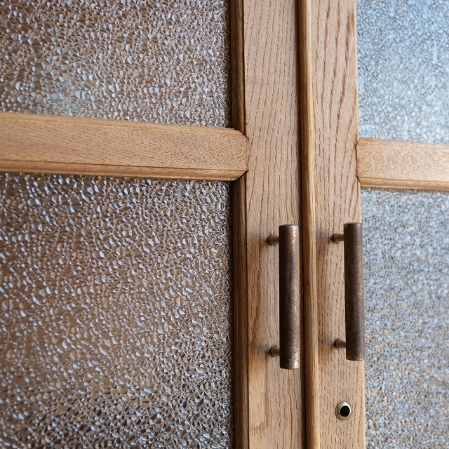 キャビネット ダイヤガラス | 古家具,棚類 | R-select