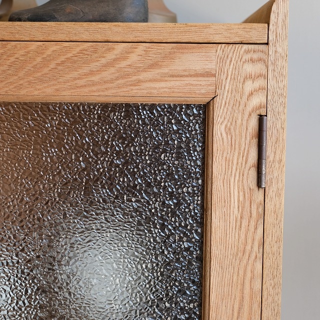 キャビネット ダイヤガラス | 古家具,棚類 | R-select