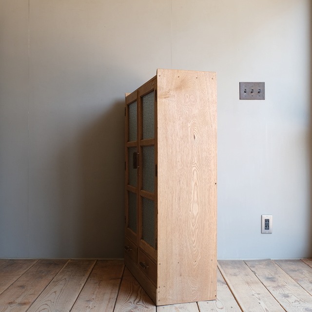 キャビネット ダイヤガラス | 古家具,棚類 | R-select