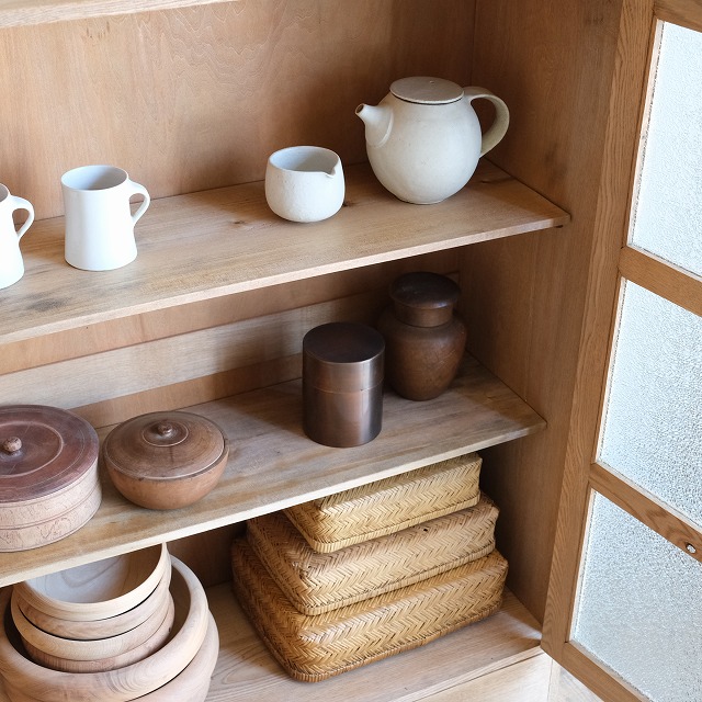 キャビネット ダイヤガラス | 古家具,棚類 | R-select