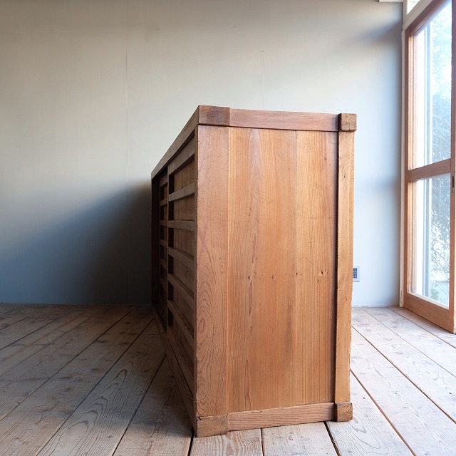 古い戸棚 ガラス戸棚 | DEMODE FUKUNAKA