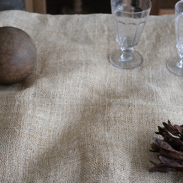 麻の古布 生成り （幅85cm）｜古雑貨,古布、ファブリック｜古家具