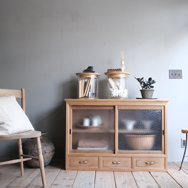 ◇◇ RETRO ビンテージ 硝子キャビネット A ◇◇ ◇◇ RETRO ビンテージ 硝子キャビネット A ◇◇ Glass cabinet