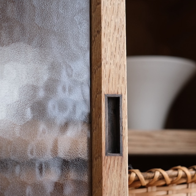 キャビネット レトロガラス | 古家具,棚類 | R-select