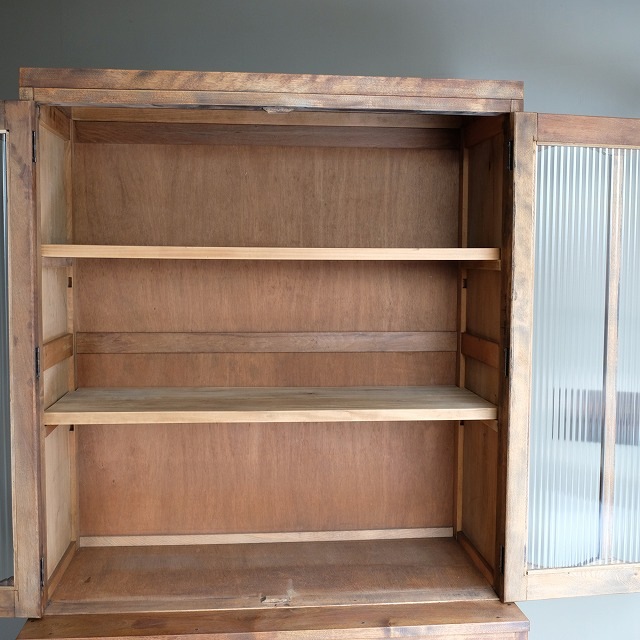 ※いのうえ レトロ オーク材 本箱 食器棚 書庫 戸棚 収納 キャビネット いのうえ レトロ オーク材 本箱 食器棚 書庫 戸棚 収納 キャビネット