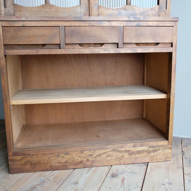 アーチ型扉キャビネット 重ね式食器棚 | 古家具,棚類 | R-select