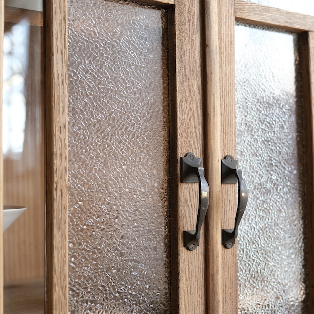 キャビネット ダイヤガラス | 古家具,棚類 | R-select