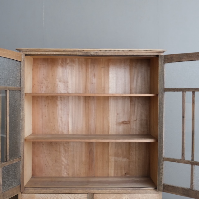 キャビネット ダイヤガラス | 古家具,棚類 | R-select
