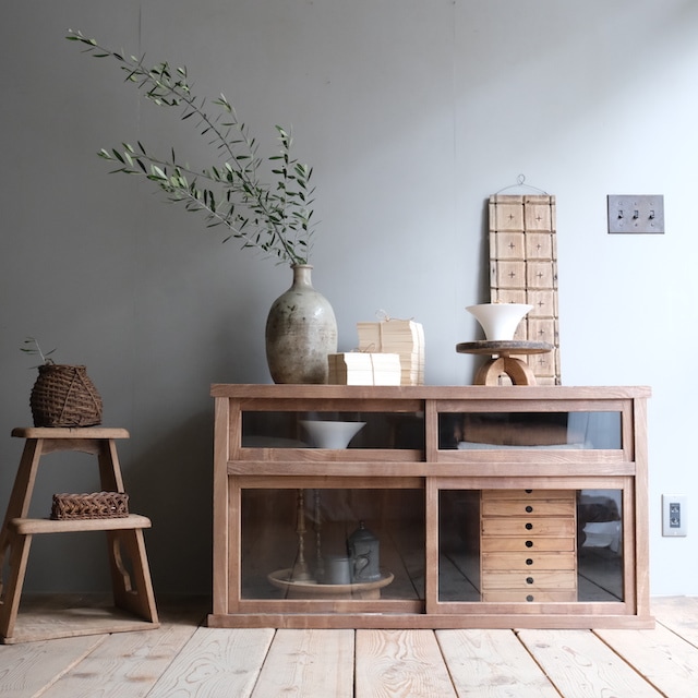 ローキャビネット｜古家具,棚類｜古家具・アンティーク家具 R-select