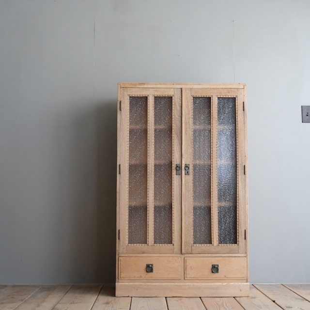 キャビネット ダイヤガラス | 古家具,棚類 | R-select