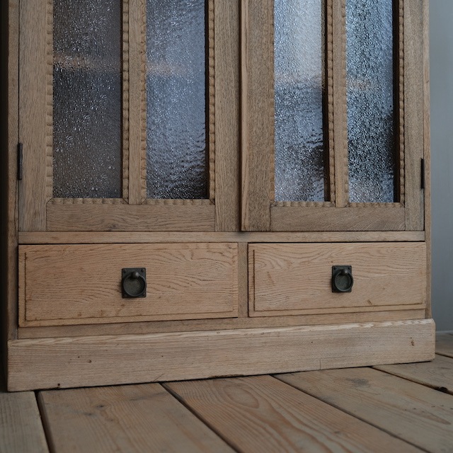 キャビネット ダイヤガラス | 古家具,棚類 | R-select