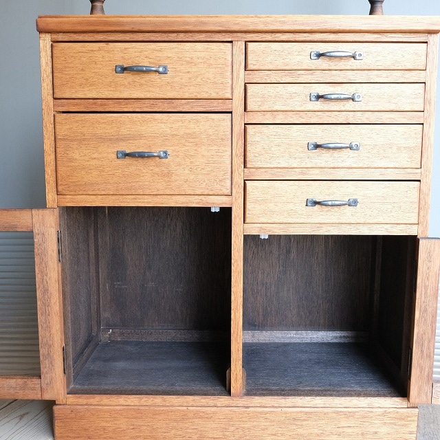 ハンガーラック付きキャビネット | 古家具,棚類 | R-select