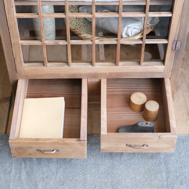 キャビネット 格子扉 | 古家具,棚類 | R-select