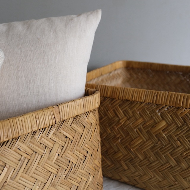 竹行李 （幅63cm） | 古雑貨,籠 バスケット | R-select