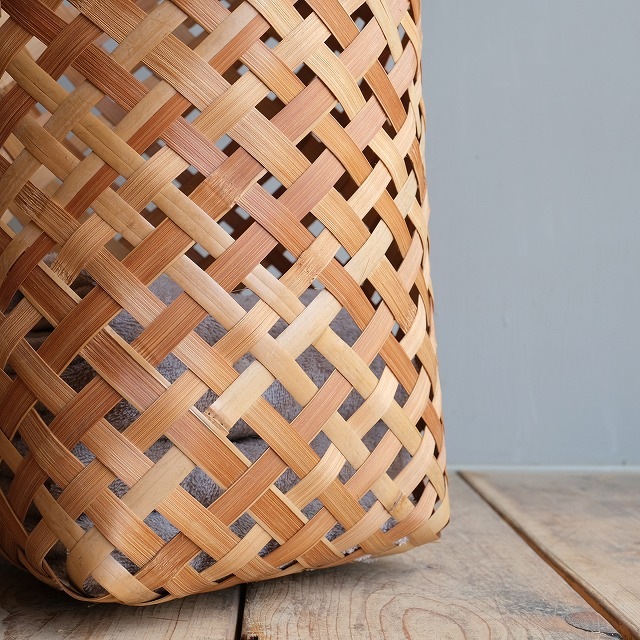 竹籠 （ロングタイプ） | 古雑貨,籠 バスケット | R-select