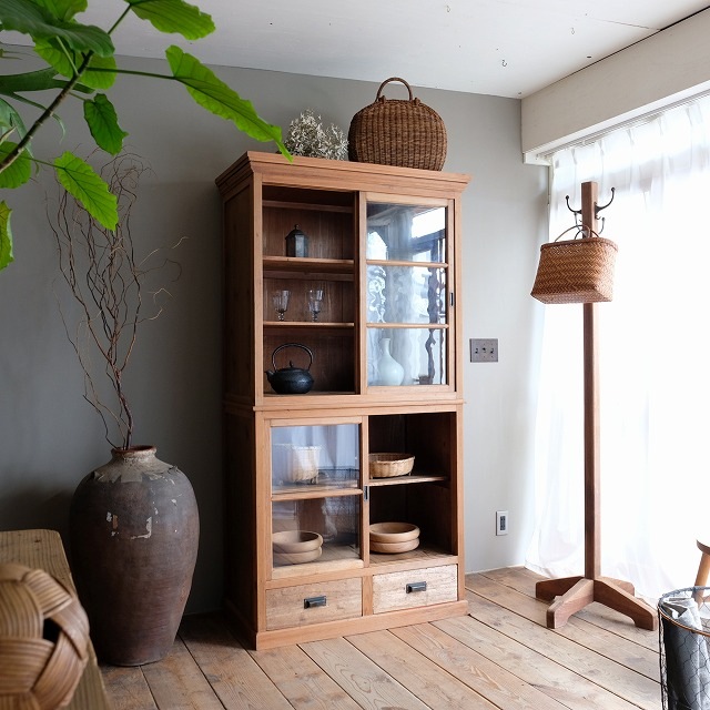 重ね式食器棚 水屋 | 古家具,棚類 | R-select