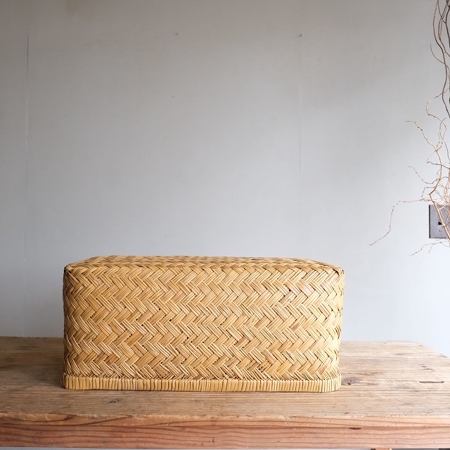 竹行李 （幅51cm）｜古雑貨,籠 バスケット｜古家具・アンティーク