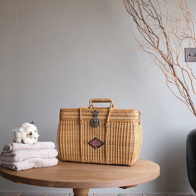 籐の大正バスケット 煎茶籠 | 古雑貨,籠 バスケット | R-select