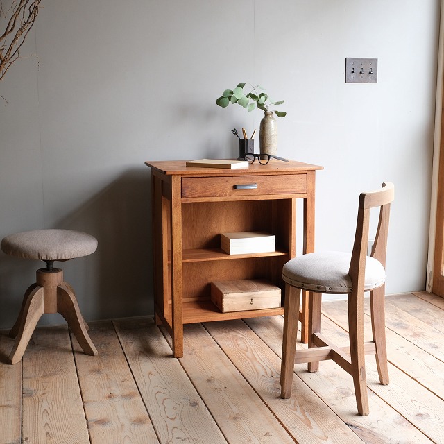 回転スツール グレージュ | 古家具,椅子 チェア | R-select