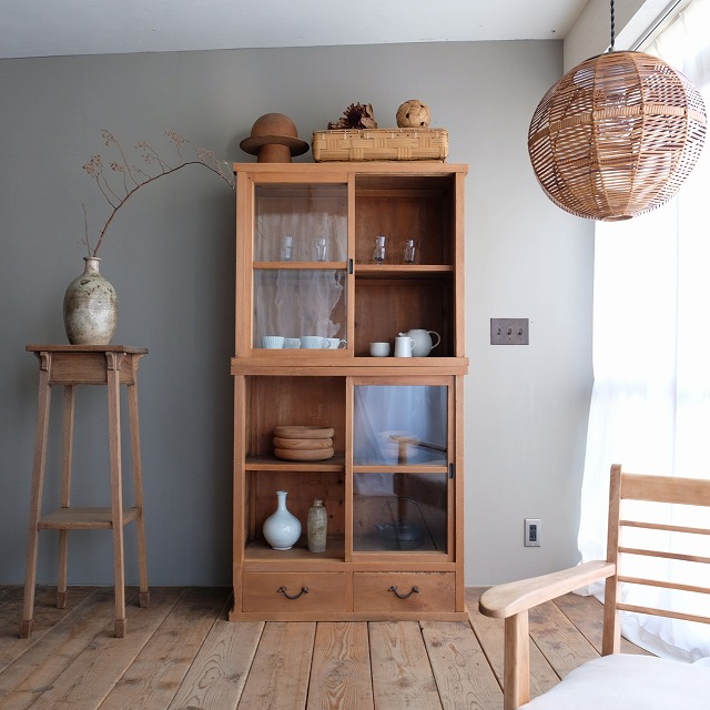 棚　古家具 重ね式食器棚 水屋 | 古家具,棚類 | R-select